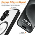 Калъф от Tech-Protect
 MagFlex MagSafe iPhone 16e Case
- Clear - Image 3