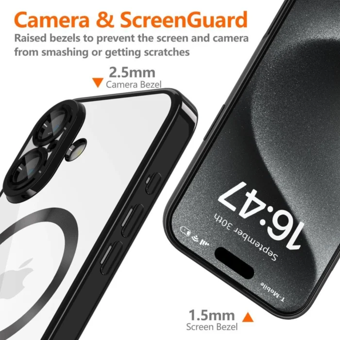Калъф от Tech-Protect
 MagFlex MagSafe iPhone 16e Case
- Clear - Image 3