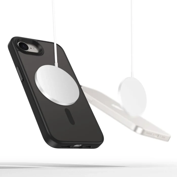 Калъф от Tech-Protect
 MagMat MagSafe iPhone 16e Case
- Matte Black - Image 2