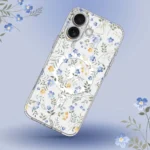 Калъф от Tech-
Protect Flex Air MagSafe iPhone
16e Case - Daisies with Leaves - Image 2