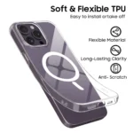 Калъф от Tech-
Protect FlexAir MagSafe Case за iPhone 14 Pro - Clear - Image 5