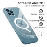 Калъф от Tech-Protect
FlexAir MagSafe Case for iPhone
12 / 12 Pro - Clear - Image 5
