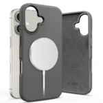 Калъф от Tech-
Protect Silicone PU MagSafe
 iPhone 16 Case - Gray