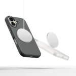 Калъф от Tech-
Protect Silicone PU MagSafe
 iPhone 16 Case - Gray - Image 4
