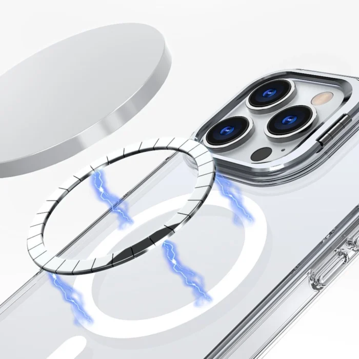 Калъф от Tech-Protect
MagStand MagSafe Case for
iPhone 16 Pro Max - Clear - Image 5