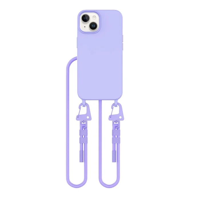 Калъф от Tech-Protect Mag Necklace 
MagSafe iPhone 14 Case -
Lavender - Image 2