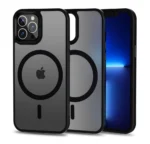 Калъф от Tech-
Protect Mag Mat MagSafe Case за iPhone 12 / 12 Pro - Matte Black