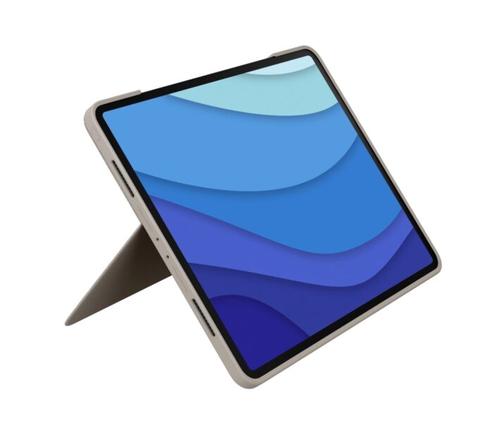 Клавиатура от Logitech Combo Touch Detachable keyboard case with trackpad for iPad Pro 12.9-inch (5th and 6th gen) - Sand - US - Image 5