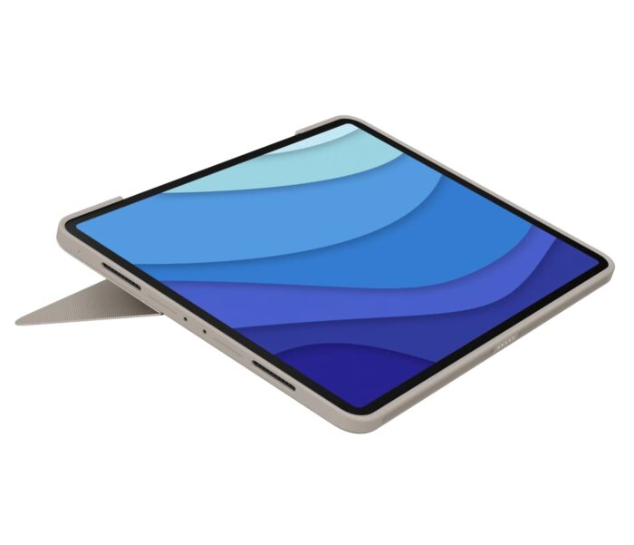 Клавиатура от Logitech Combo Touch Detachable keyboard case with trackpad for iPad Pro 12.9-inch (5th and 6th gen) - Sand - US - Image 4