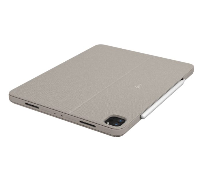 Клавиатура от Logitech Combo Touch Detachable keyboard case with trackpad for iPad Pro 12.9-inch (5th and 6th gen) - Sand - US - Image 3