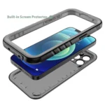 Калъф от Tech-Protect ShellBox Case 
Waterproof IP68 for iPhone 14 -
Black - Image 4