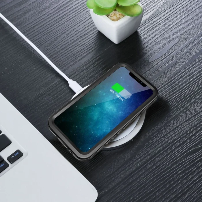 Калъф от Tech-Protect ShellBox Case 
Waterproof IP68 for iPhone 14 -
Black - Image 6