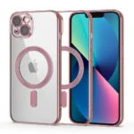 Калъф от Tech-
Protect Mag Shine Line MagSafe
iPhone 13 Case - Pink