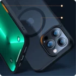 Калъф от Tech-
Protect MagMat MagSafe Case for
iPhone 15 Pro Max - Matte Black - Image 2
