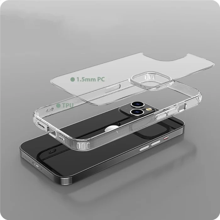 Калъф от Tech-
Protect FlexAir Hybrid Case за iPhone 15 Plus - Clear - Image 4