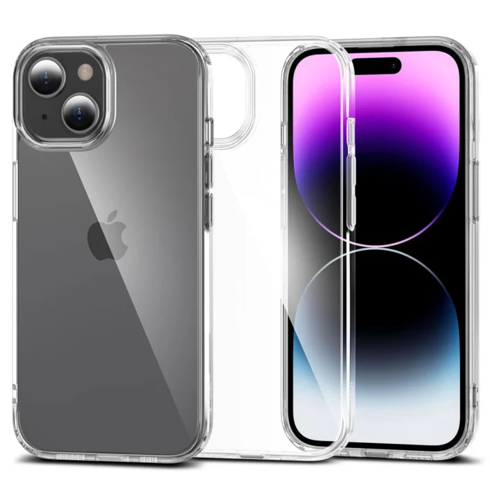 Калъф от Tech-
Protect FlexAir Hybrid Case за iPhone 15 Plus - Clear - Image 1