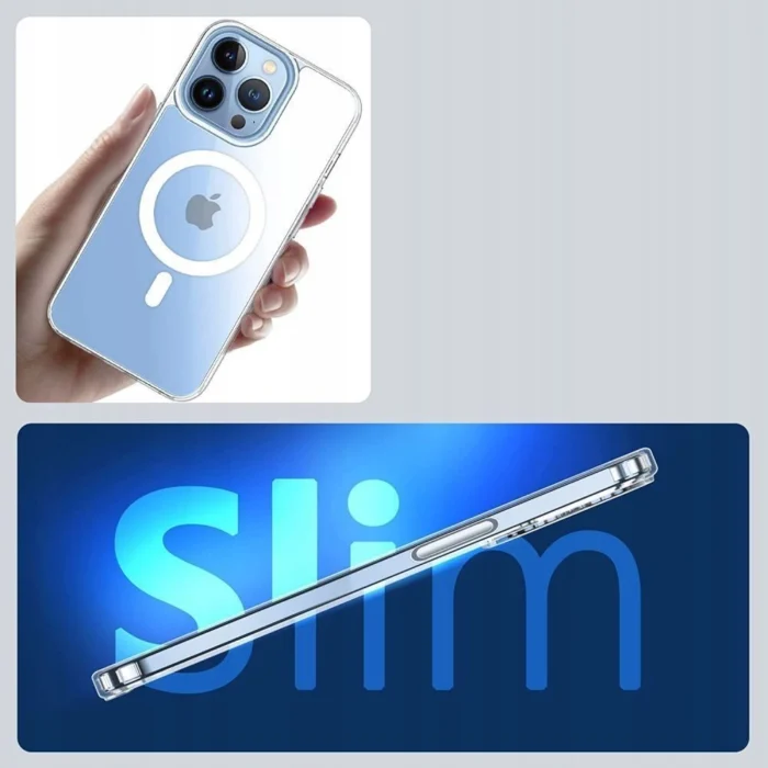 Калъф от Tech-Protect
 FlexAir Hybrid MagSafe за 
iPhone 14 Pro Max - Clear - Image 2