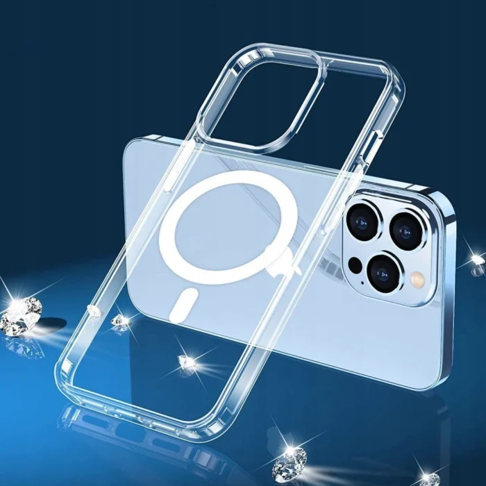 Калъф от Tech-Protect
 FlexAir Hybrid MagSafe за 
iPhone 14 Pro Max - Clear - Image 4