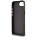 Калъф от 
Guess PU 4G Metal Logo Case за iPhone 16e Grey - Image 3