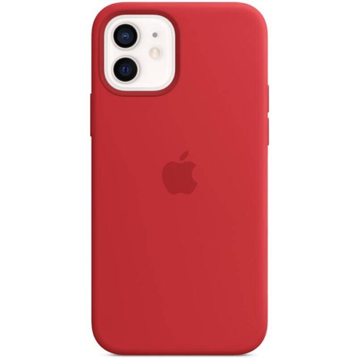Калъф от Apple Leather Magsafe Cover за iPhone 12 Pro Max Scarlet - Image 1