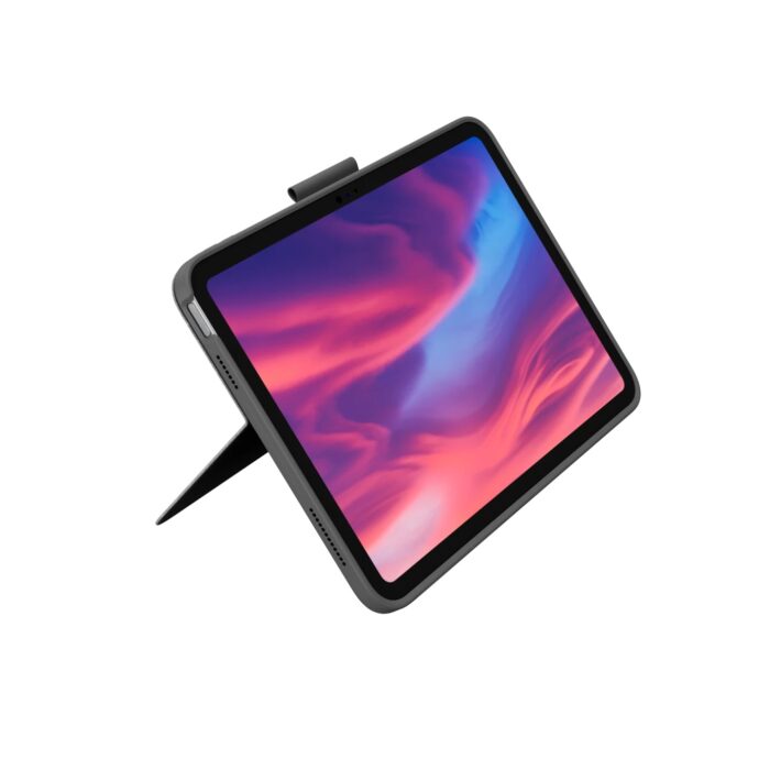 Клавиатура от Logitech Combo Touch Detachable backlit keyboard case with trackpad and Smart Connector for iPad (10th gen) - Oxford Grey - US - Image 4