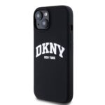 Калъф от
DKNY Liquid Silicone Arch Logo MagSafe Case за iPhone 13 Black - Image 3