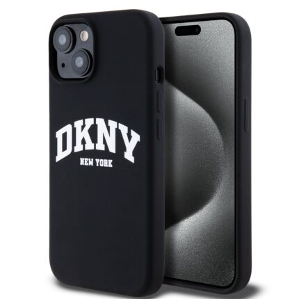 Калъф от
DKNY Liquid Silicone Arch Logo MagSafe Case за iPhone 13 Black