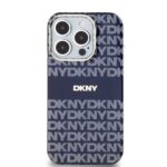 Калъф от DKNY PC TPU Repeat Pattern Tonal Stripe Magsafe Case за iPhone 14 Pro Blue - Image 2