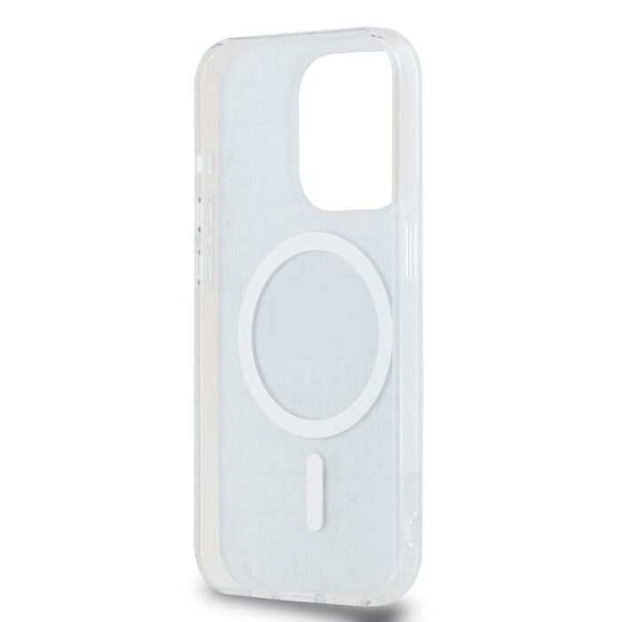 Калъф от DKNY PC TPU Repeat Pattern Tonal Stripe Magsafe Case за iPhone 14 Pro Blue - Image 5