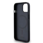Калъф от
DKNY PU Leather Repeat Pattern Bottom Stripe MagSafe Case за iPhone 13 Black - Image 5