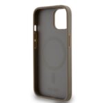 Калъф от
DKNY PU Leather Repeat Pattern Bottom Stripe MagSafe Case за iPhone 13 Brown - Image 5