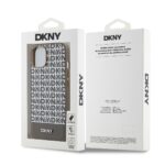 Калъф от
DKNY PU Leather Repeat Pattern Bottom Stripe MagSafe Case за iPhone 13 Brown - Image 6