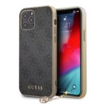 Калъф GUHCP12MGF4GGR Guess 4G Charms Cover за iPhone 12/12 Pro 6.1 Grey - Image 2