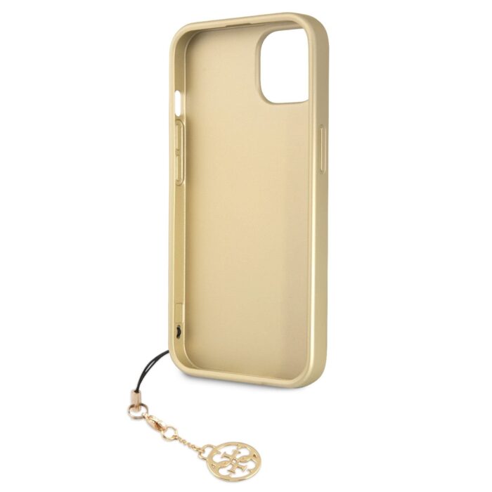 Калъф Case GUESS 4G Charms Collection Hardcase GUHCP13MGF4GBR for Iphone 13 Brown - Image 5