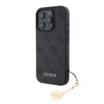 Калъф от Guess 4G Charm Case за iPhone 16 Pro Max Tone on Tone Grey