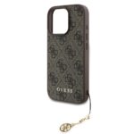 Калъф от Guess 4G Charm Case за iPhone 16 Pro Tone on Tone Brown - Image 3