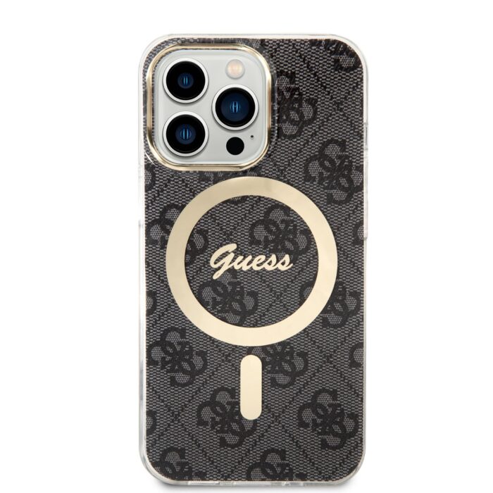 Калъф от Guess case за iPhone 13 Pro 6,1" black hardcase Magsafe IML 4G - Image 2