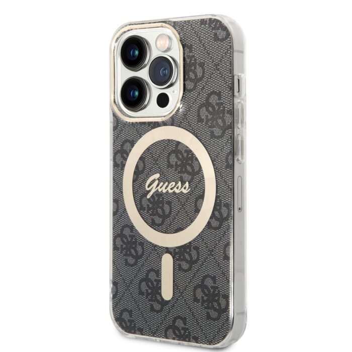 Калъф от Guess case за iPhone 14 Pro 6,1" black hardcase Magsafe IML 4G - Image 1