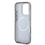 Калъф от Guess IML Glitter Magnolia and Triangle Logo MagSafe Case за iPhone 16 Pro Max Black - Image 6