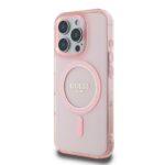 Калъф от Guess IML Glitter Ring MagSafe Case за iPhone 16 Pro Max Pink - Image 3