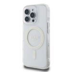 Калъф от Guess IML Glitter Ring MagSafe Case за iPhone 16 Pro Transparent - Image 3