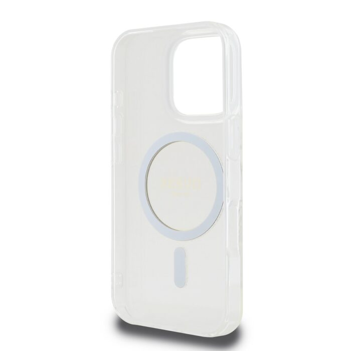 Калъф от Guess IML Glitter Ring MagSafe Case за iPhone 16 Pro Transparent - Image 5