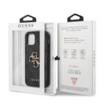 Калъф Guess PU 4G Metal Logo Case for iPhone 12/12 Pro Grey - Image 6