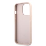 Калъф Guess PU 4G Metal Logo Case for iPhone 13 Pro Pink - Image 5