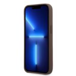 Калъф от Guess PU 4G Metal Logo Case за iPhone 14 Pro Brown - Image 4