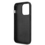 Калъф от Guess PU 4G Metal Logo Case за iPhone 15 Pro Max - Сив - Image 7