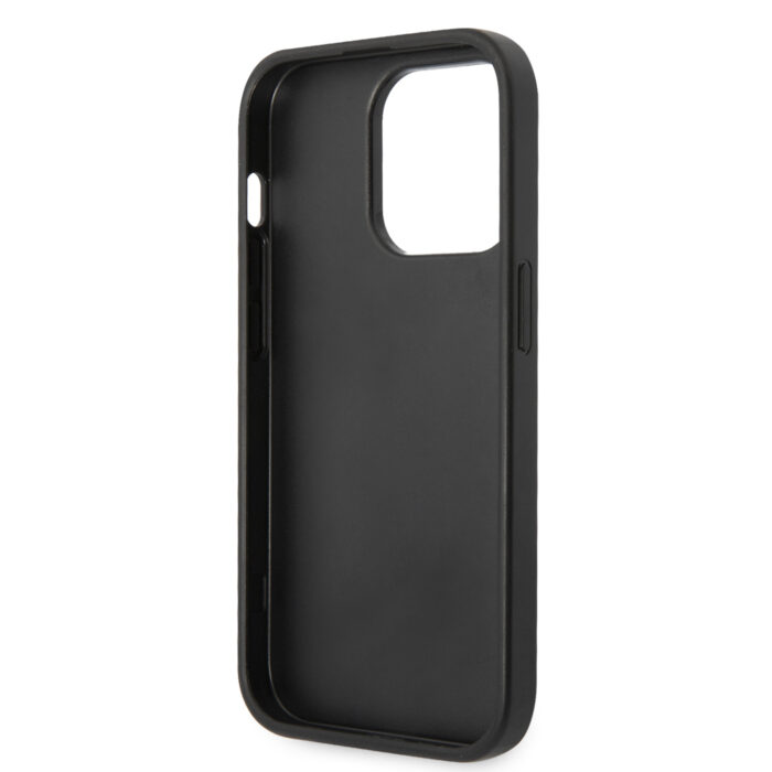 Калъф от Guess PU 4G Metal Logo Case за iPhone 15 Pro Max - Сив - Image 7