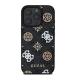 Калъф от Guess PU 4G Peony MagSafe Case за iPhone 16 Pro Black - Image 2