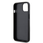 Калъф от Guess PU 4G Strass Triangle Metal Logo Case за iPhone 15 Black - Image 7