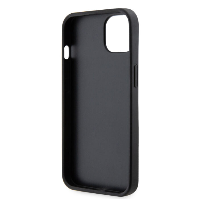Калъф от Guess PU 4G Strass Triangle Metal Logo Case за iPhone 15 Black - Image 7